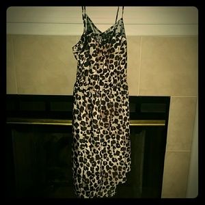 Leopard print dress